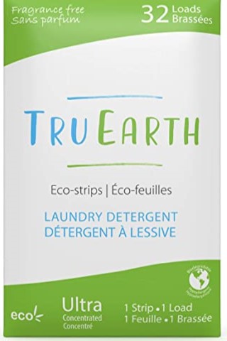 Tru Earth - Détergent à lessive en feuille - Lilas 32 bandes